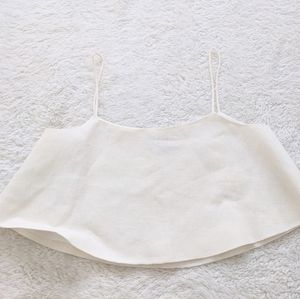 VATANIKA White Crop Top